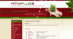 Desktop Screenshot of amyplus.cz